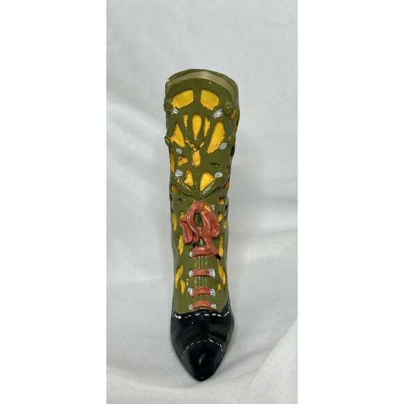 Collection of Womens Shoe Figurines (6), Victorian Style Miniature boots heels - Picture 16 of 16